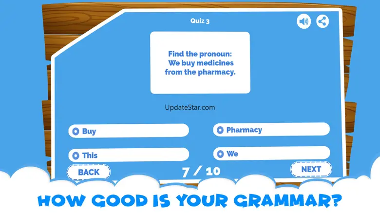 English Grammar Pronouns Quiz 1.9