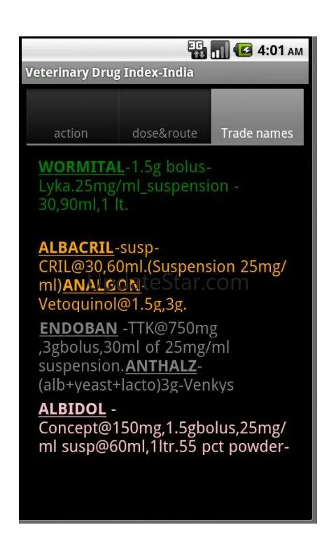 Veterinary Drug Index-India 1.0