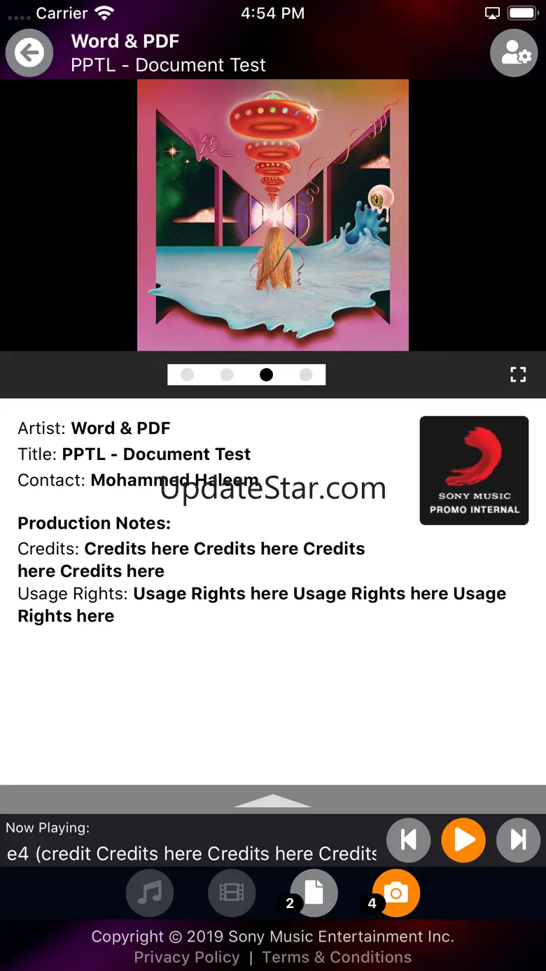 Sony Music Promo Portal 1.14.0