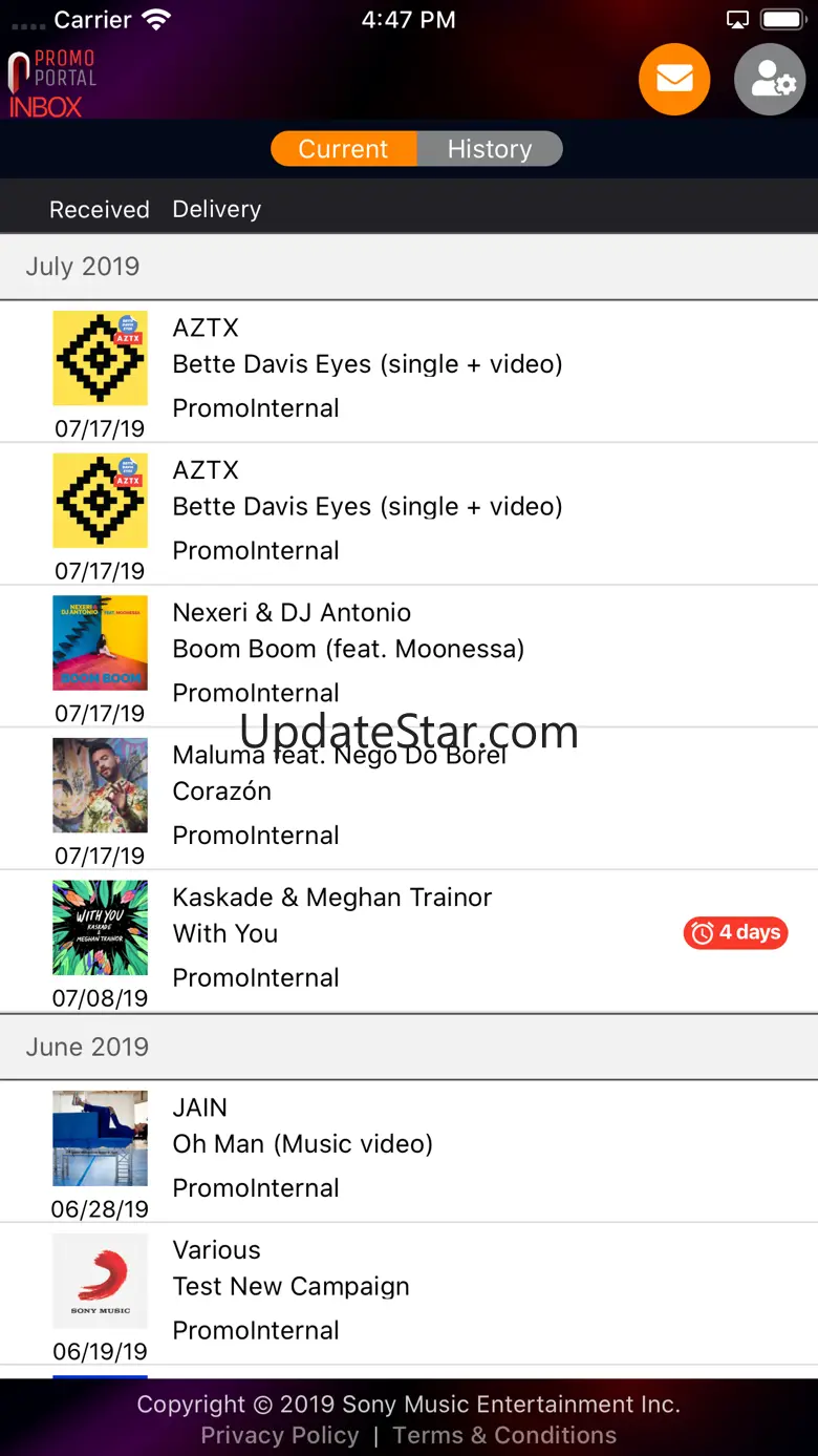 Sony Music Promo Portal 1.14.0