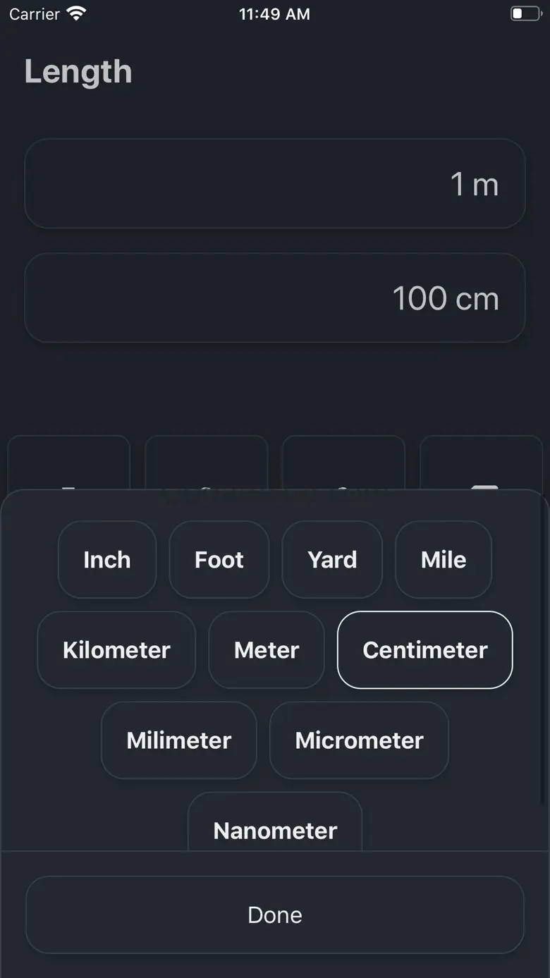 Conversions Mobile 1.1.0