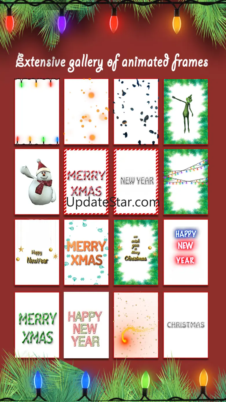 Christmas App Animated Frames 1.3