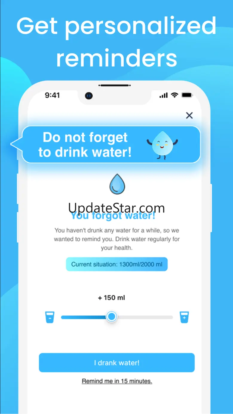 Water Reminder & Daily Tracker 1.3