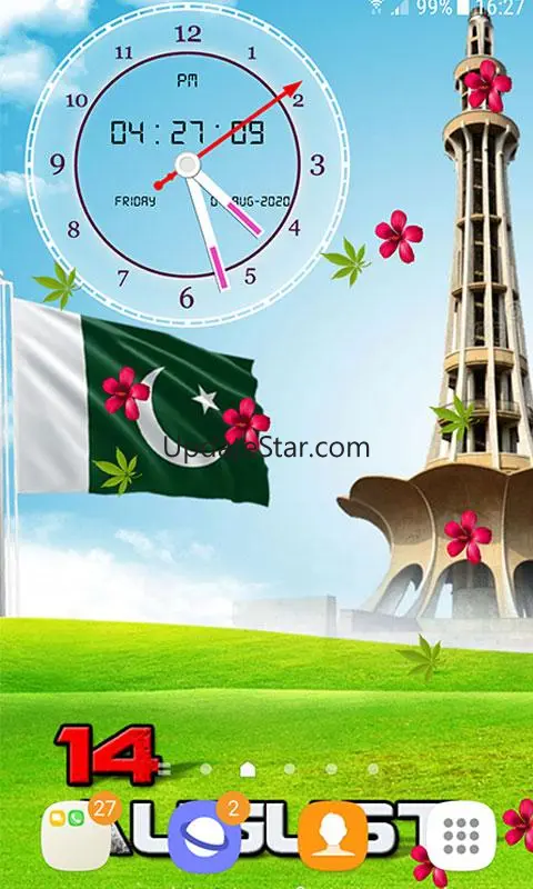 Pakistan Flag Live Wallpaper 11.0