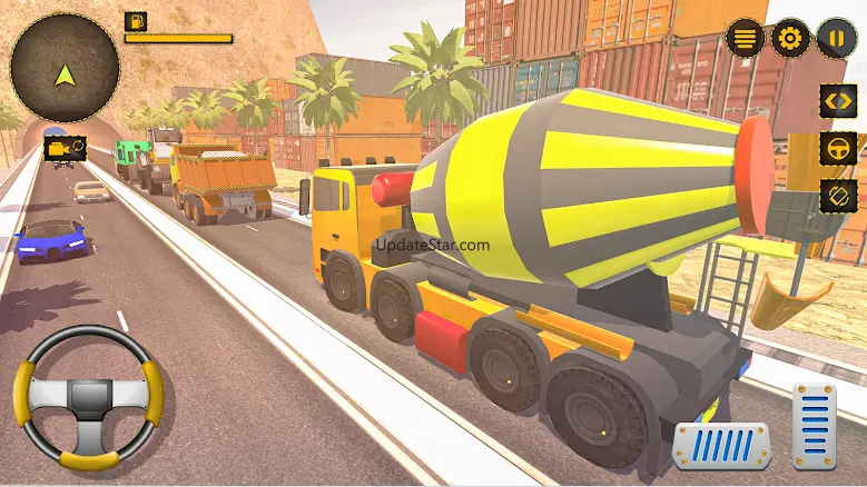 Real Cement Truck Simulator 3D