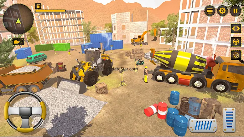 Real Cement Truck Simulator 3D
