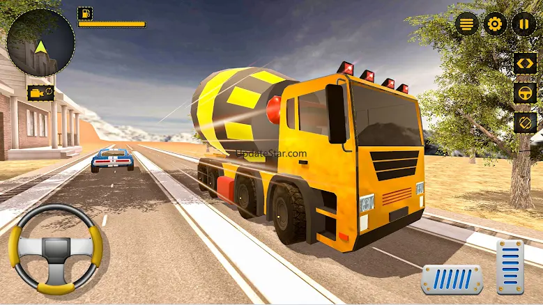 Real Cement Truck Simulator 3D