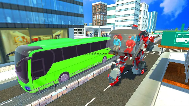 Real Bus Robot Transformation 2.1