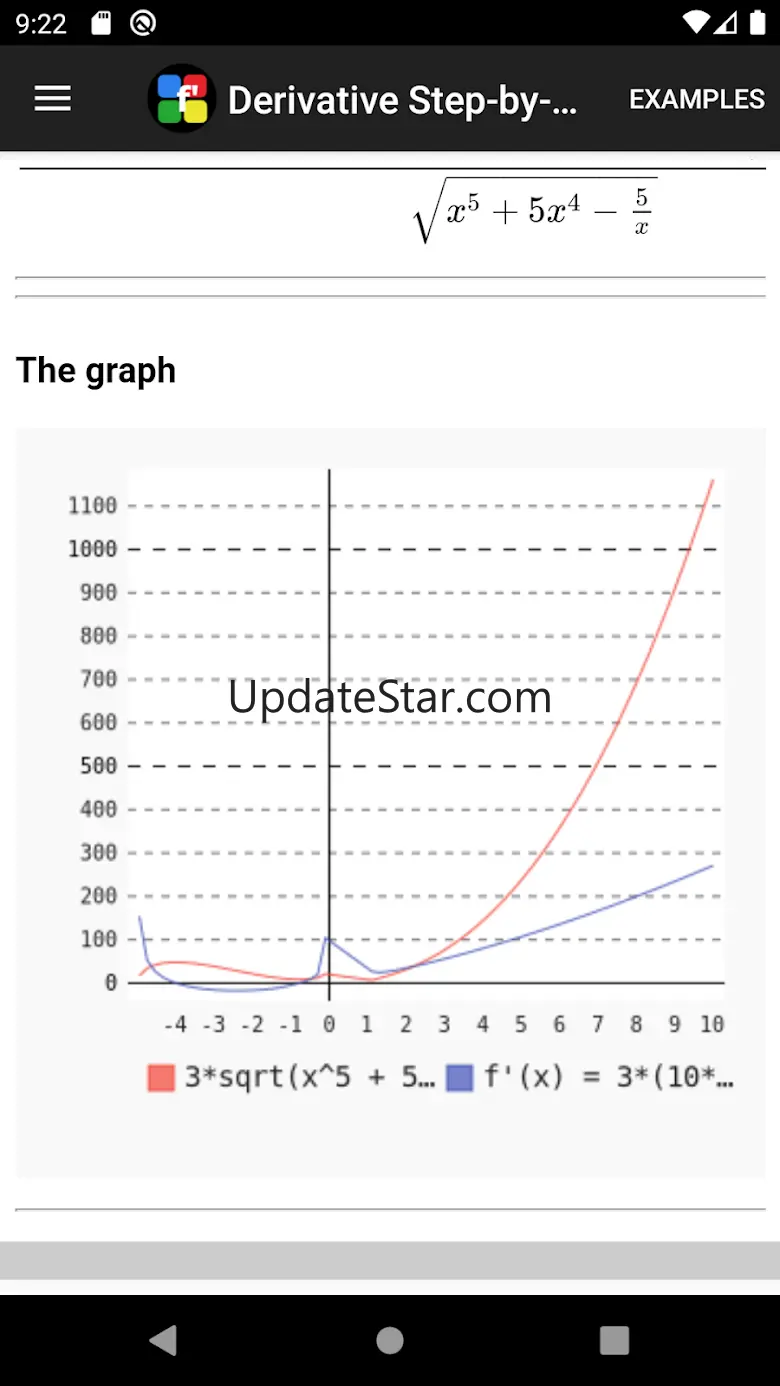 Derivative Step-By-Step Calc 7.0.0