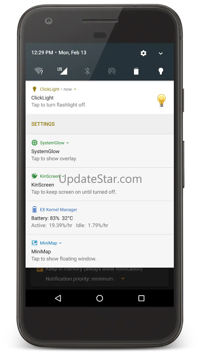 ClickLight: Power button flash 2.1.0