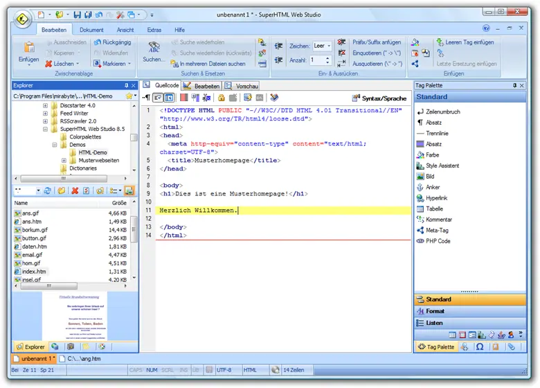 SuperHTML Web Studio 8.5.6