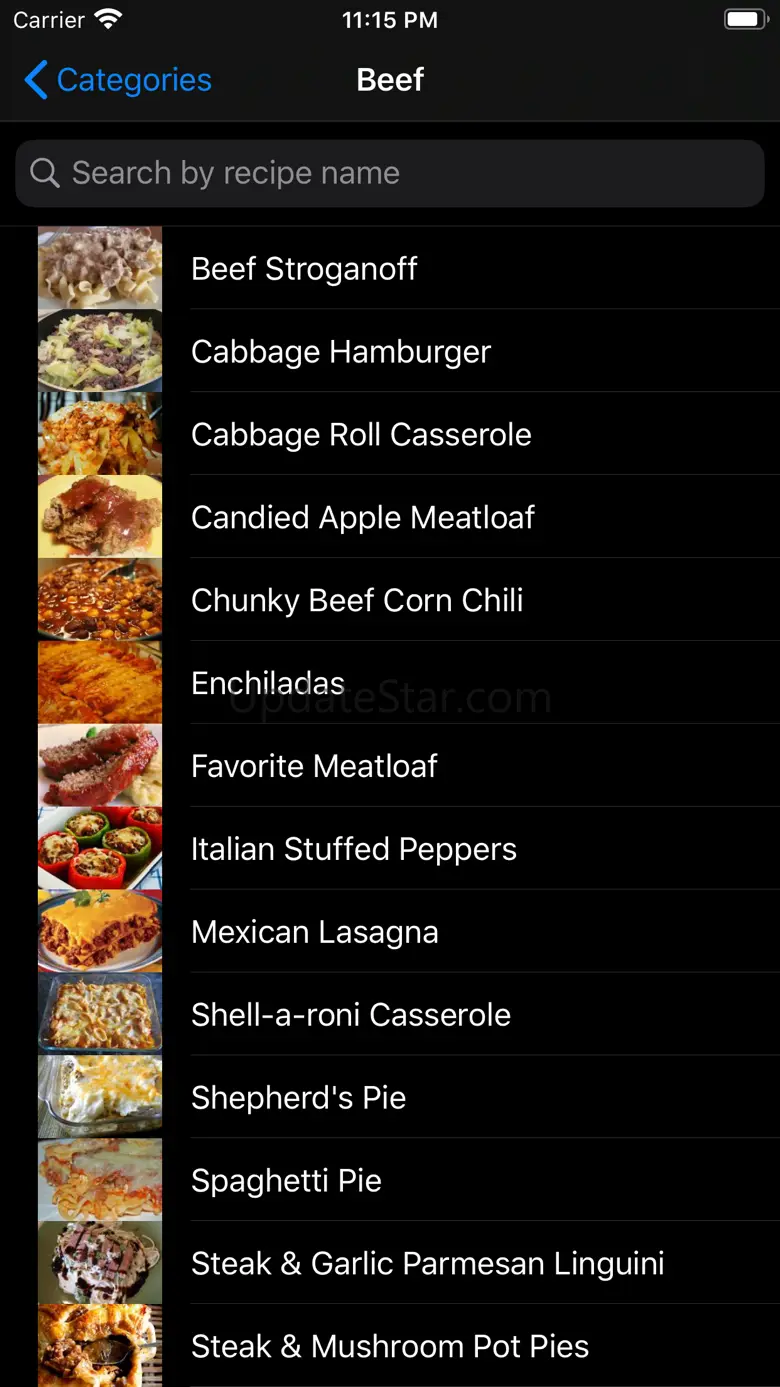 Wadsworth Cookbook 1.0.6