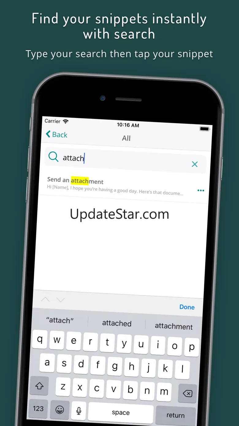 Email Snippets 1.0.1
