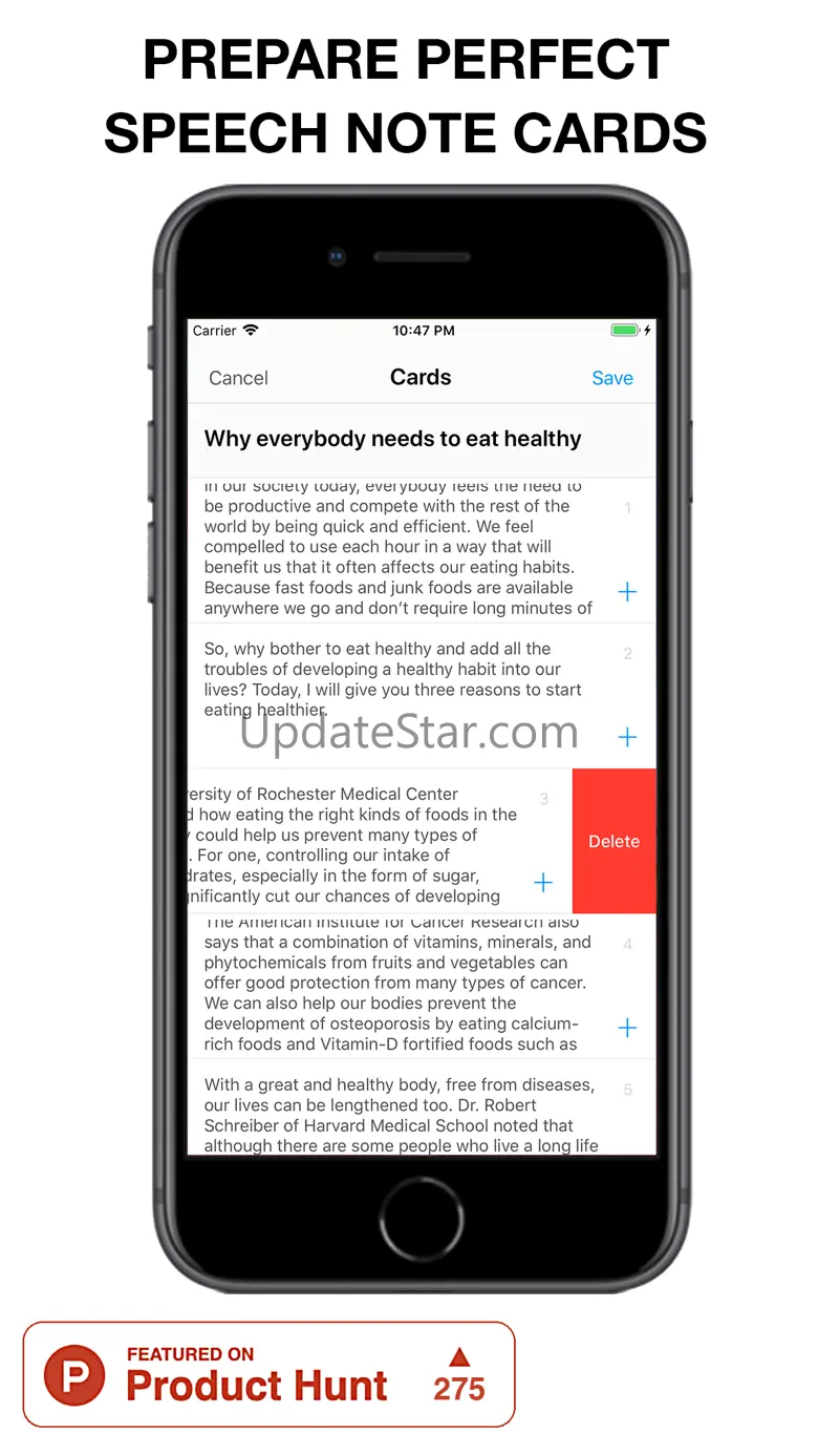HintApp - Cue Cards & Notes 3.1