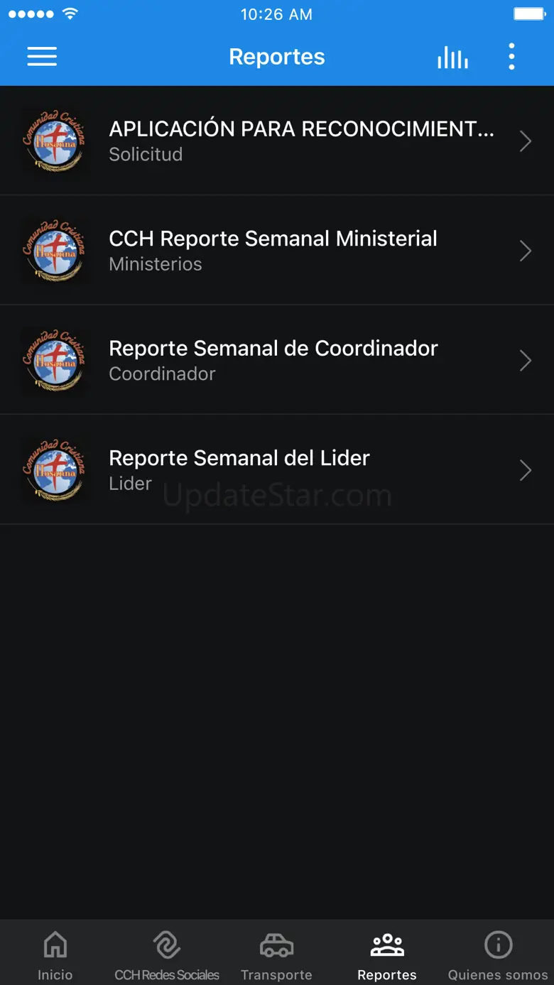 CCH App 6.2.1