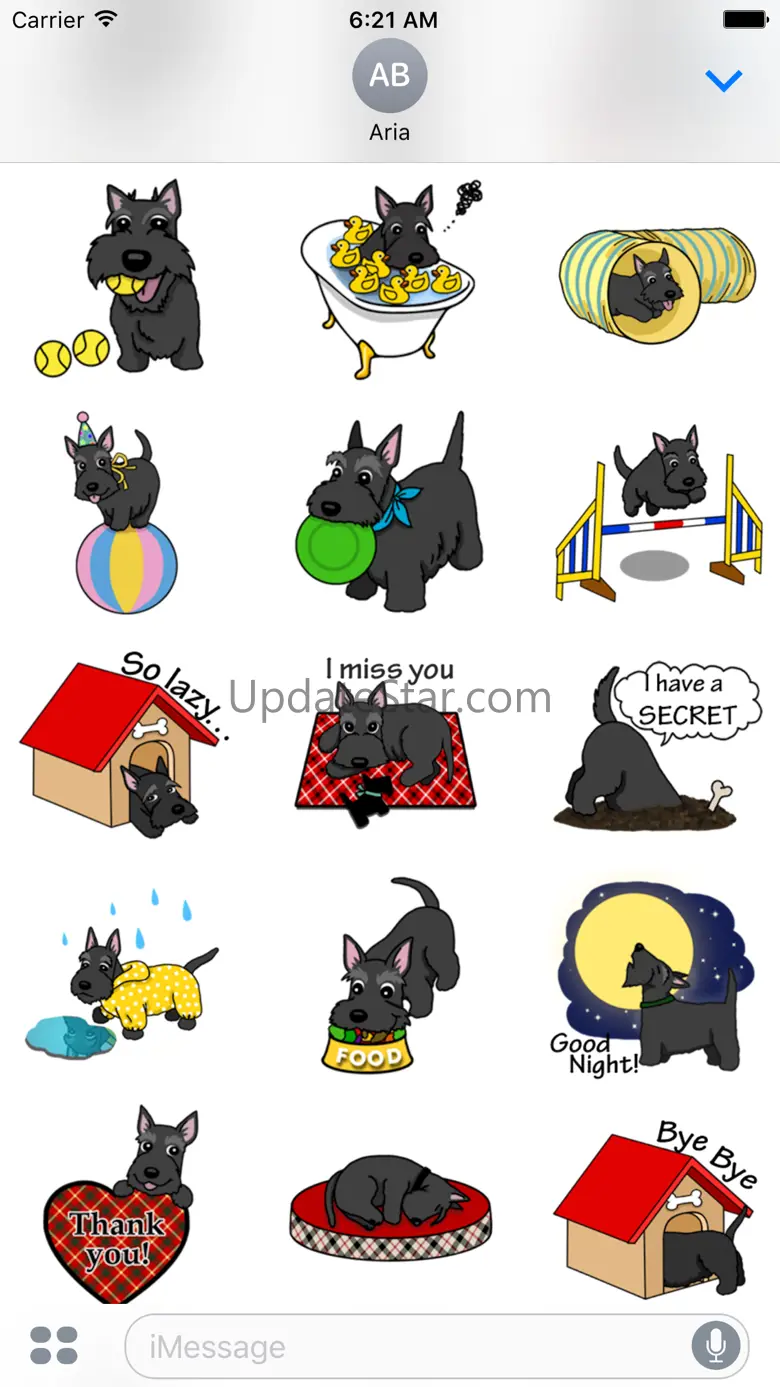 Cute Scottish Terrier Dog Icon 1.0
