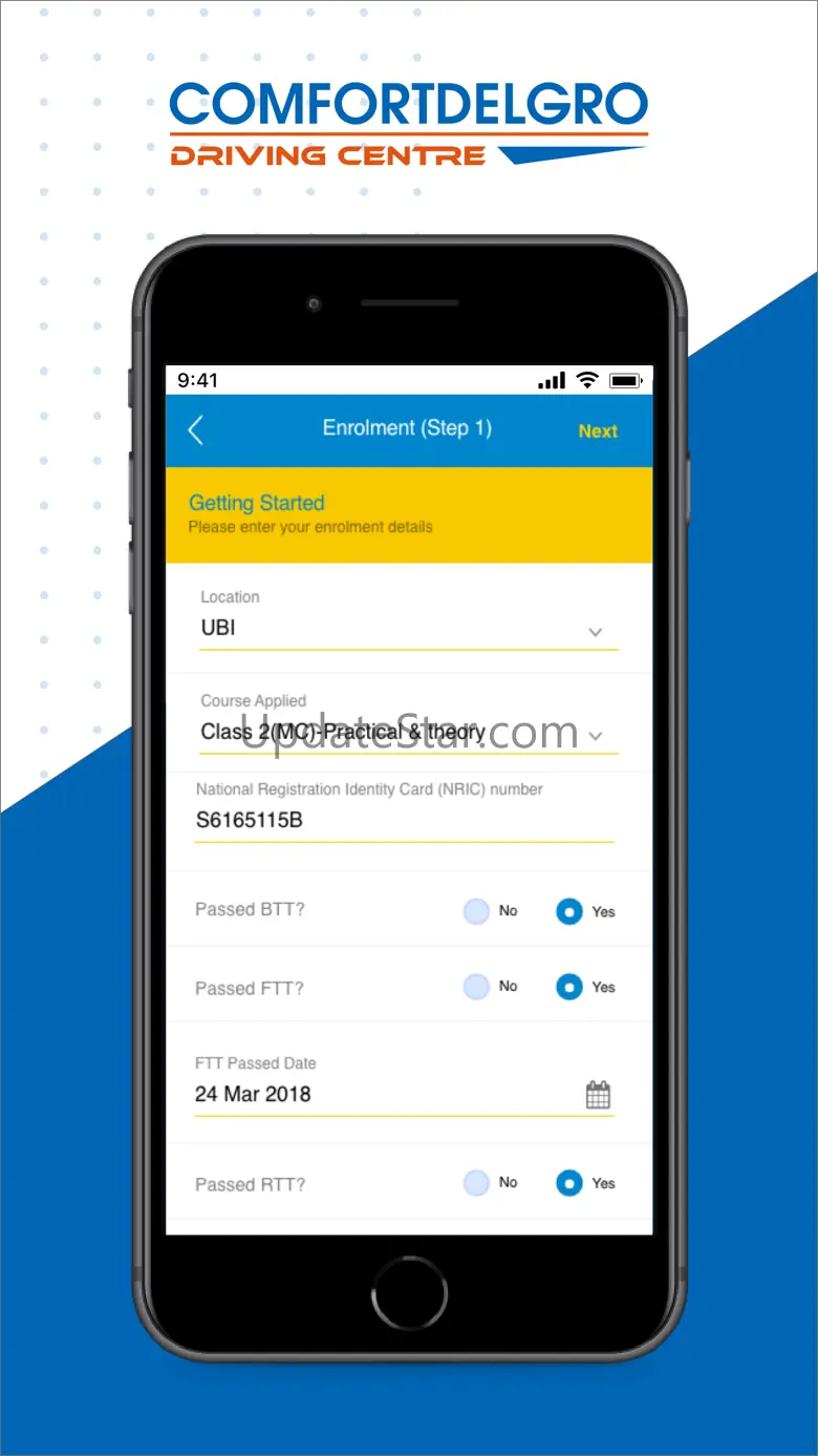 ComfortDelGro Driving Centre 1.0.14