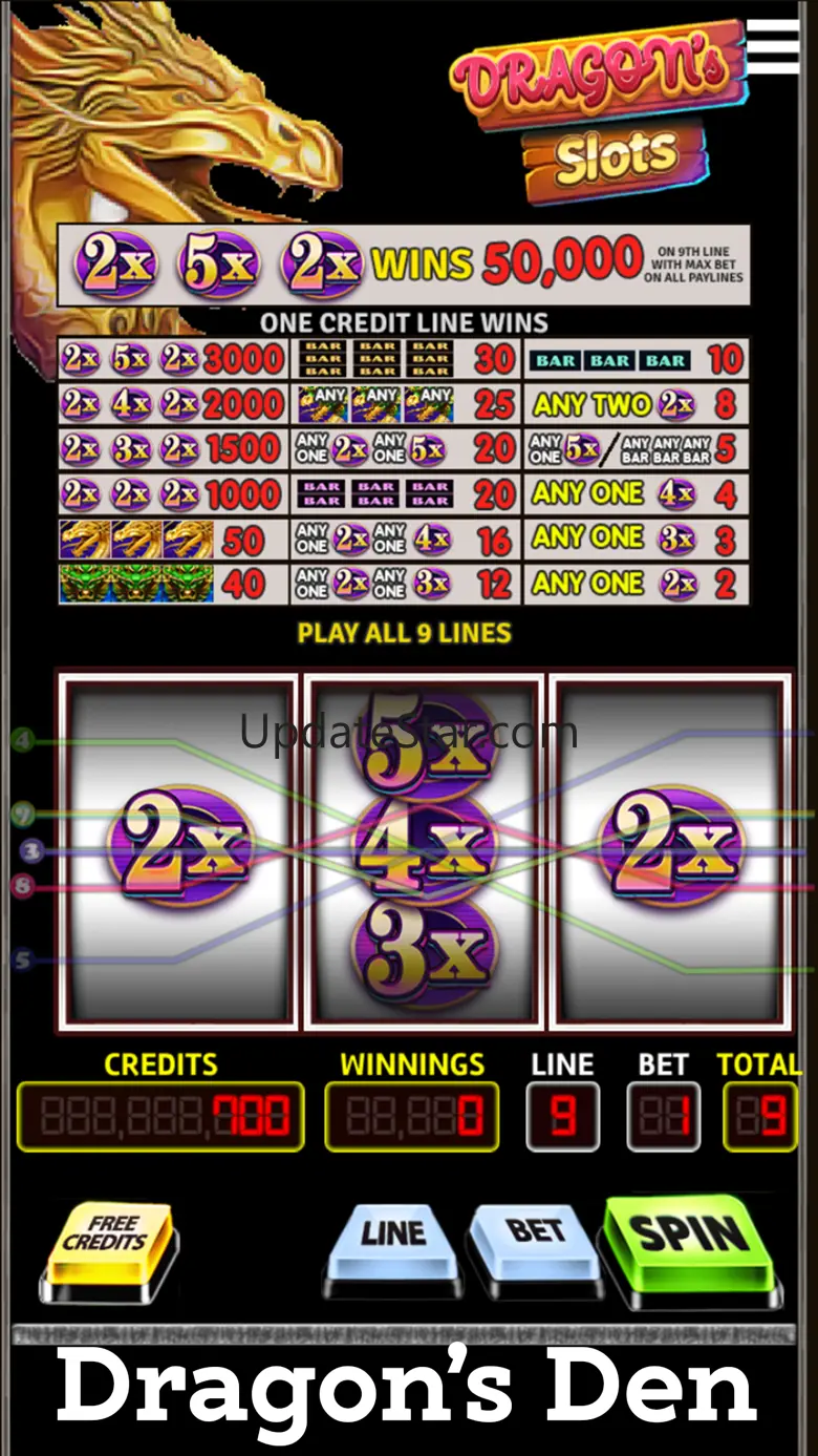 Triple Slots Dragons Den 1.0.1