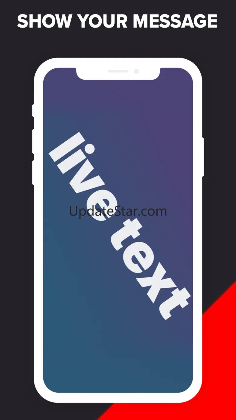Live text - Text flasher 2.2