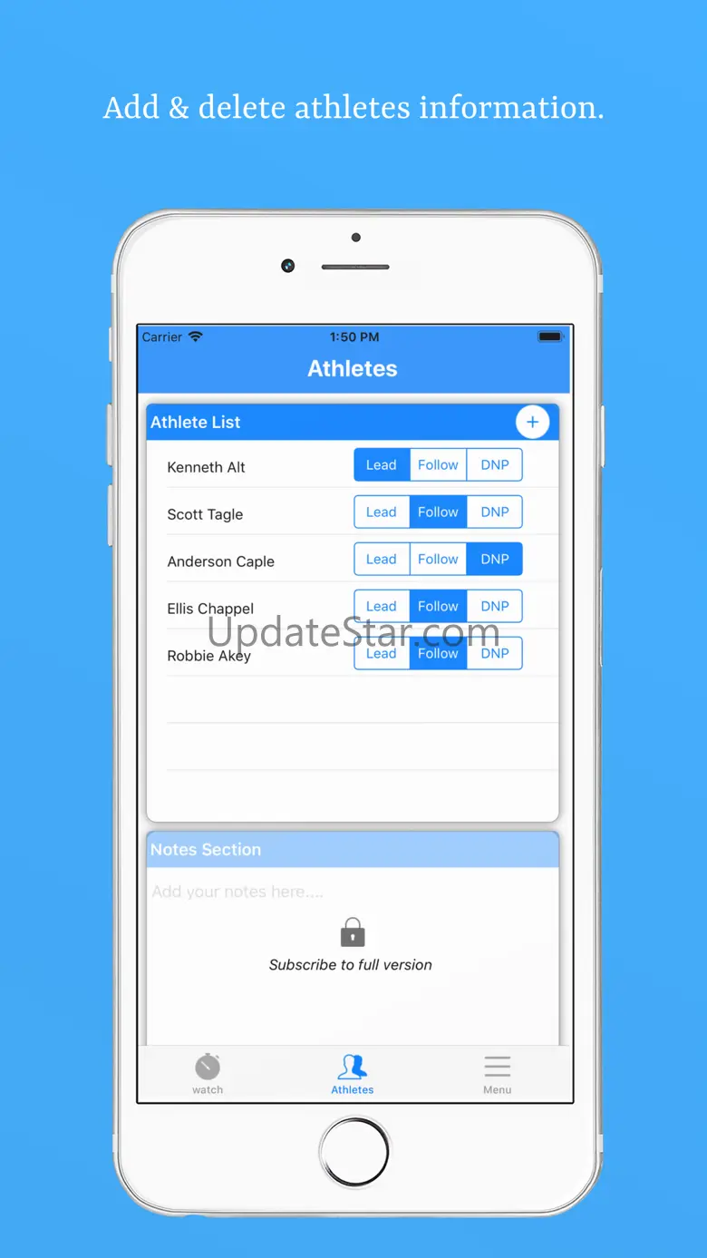 Performalytics Stopwatch 1.0