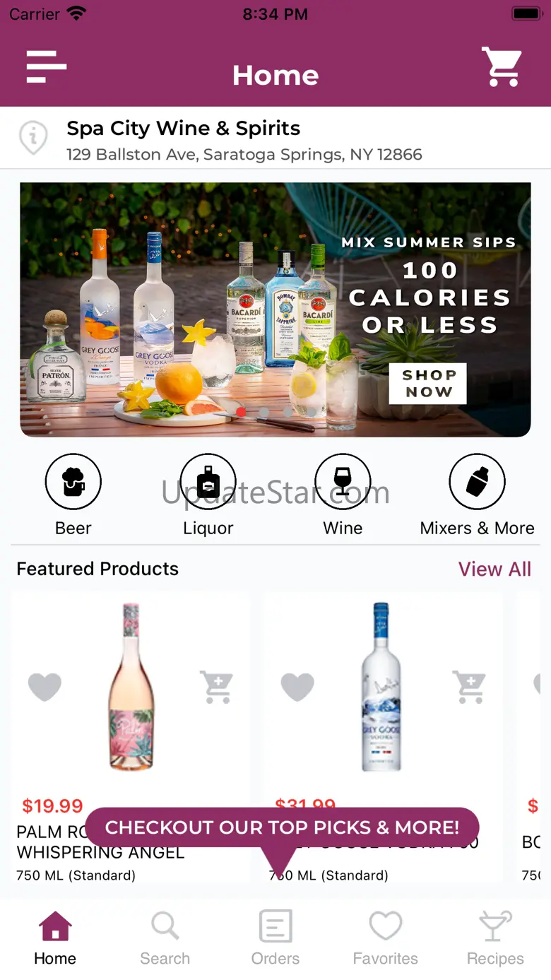 Spa City Wine & Spirits 11.17.1