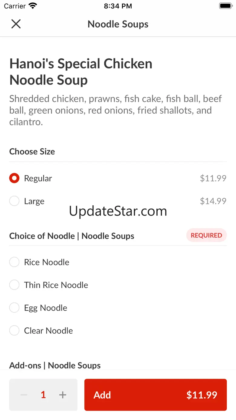 Hanoi Chicken Noodle 3.17.0