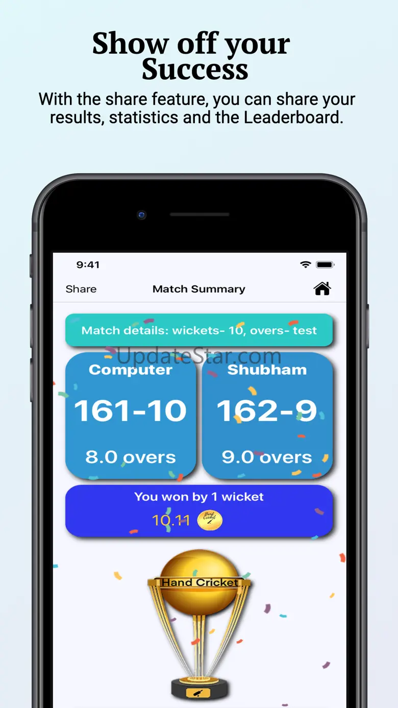Hand Cricket: Cricket at Home 1.2.2