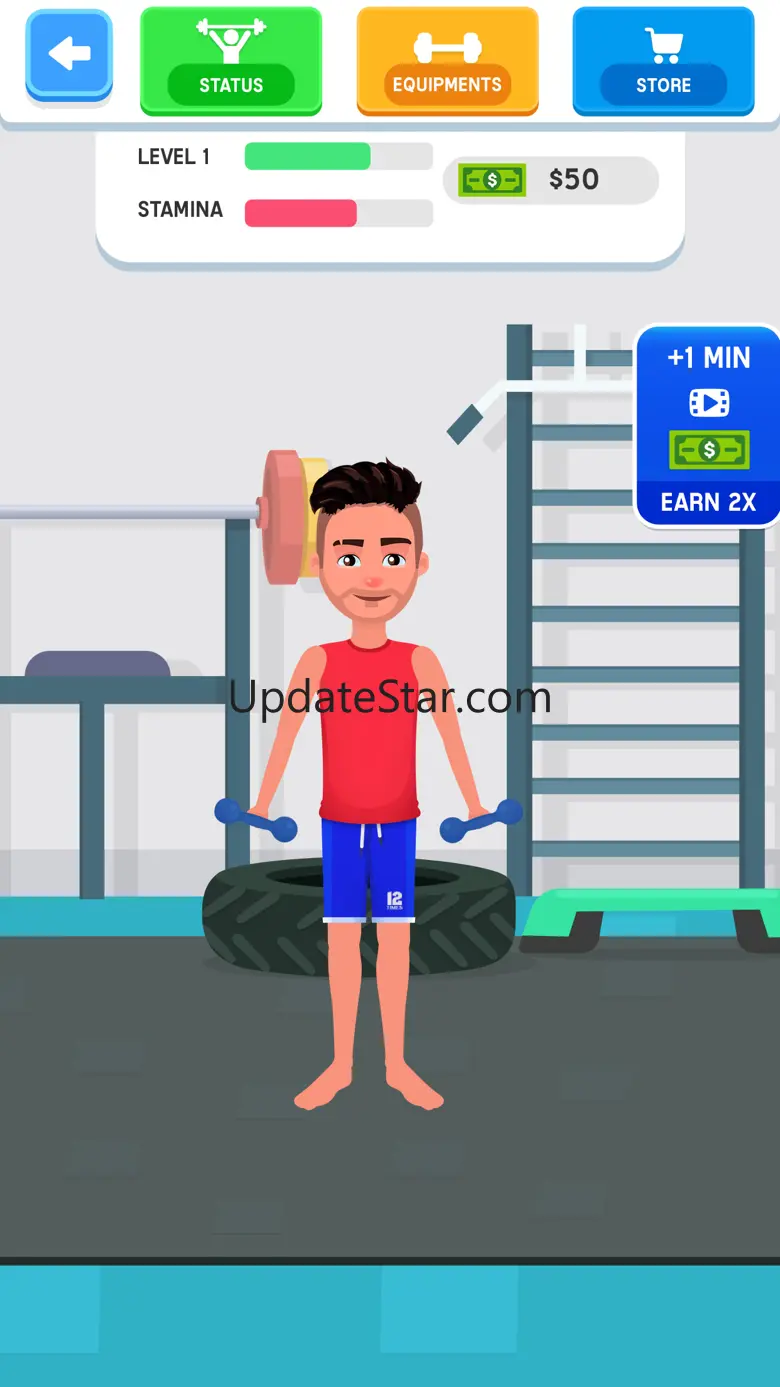 Gym Workout- Tycoon Game 1.6