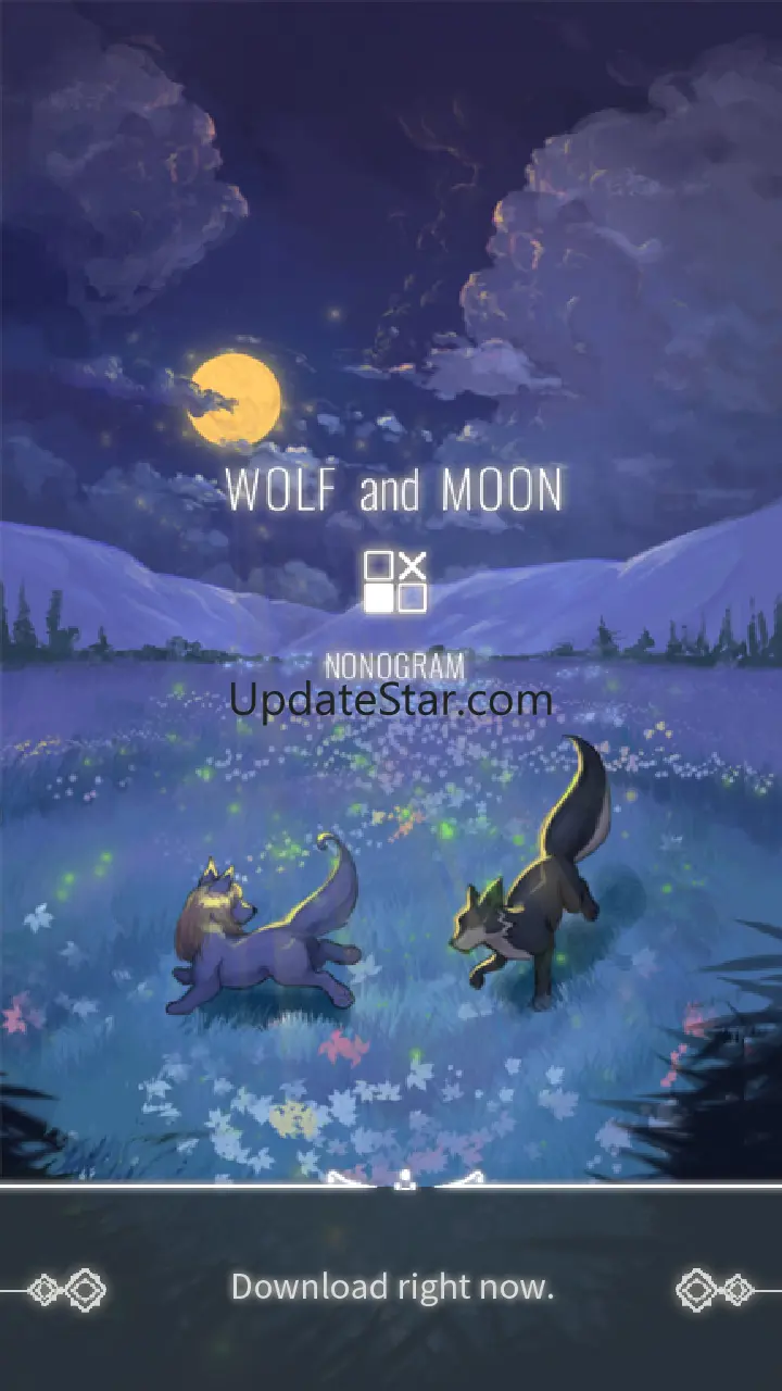 Wolf And Moon : Nonogram 4.2