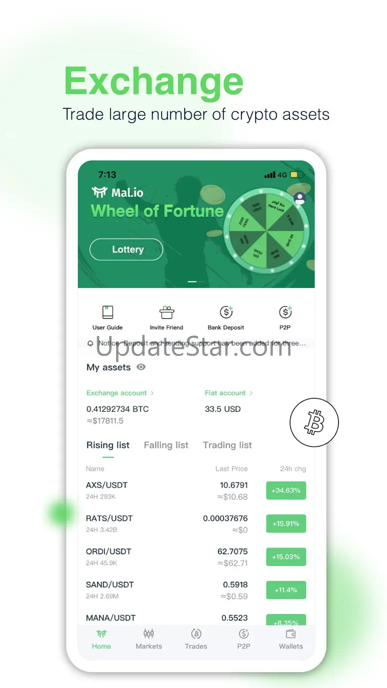 Mal.io: Bitcoin,Trade Crypto 1.0.50