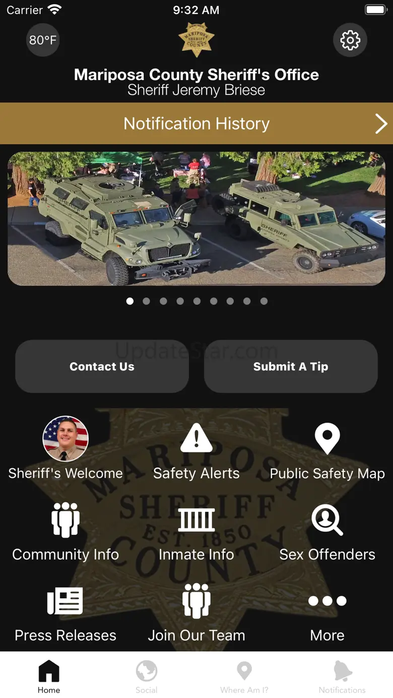 Mariposa County CA Sheriff 5.0.0