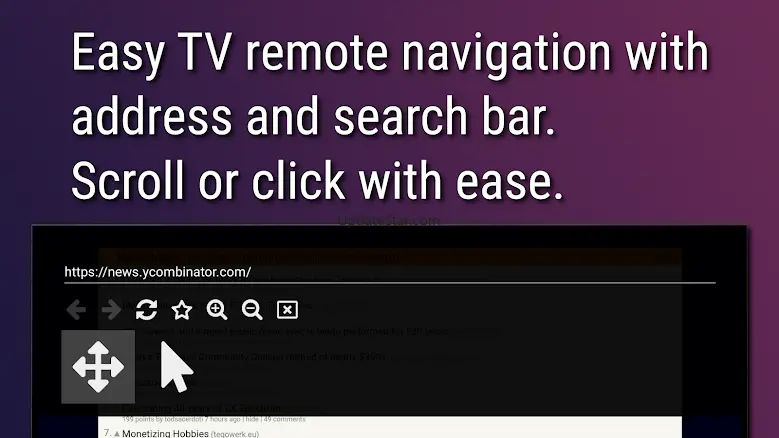 Clear TV Web Browser