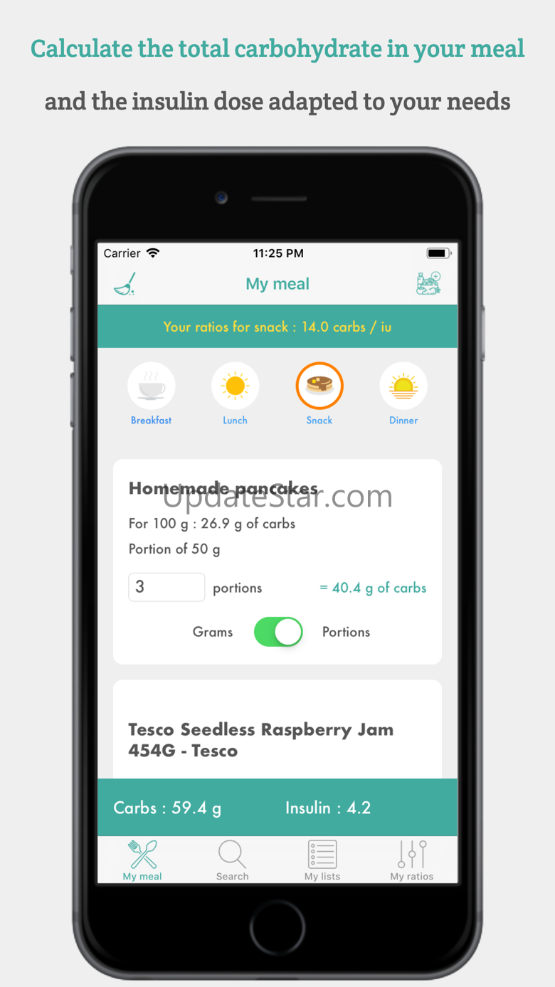 GlyceMeal - Carbs calculator 3.6