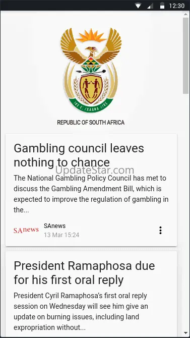 South African Government 2.0.1