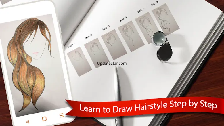 Hairstyles Sketch : Learn to D 5.0
