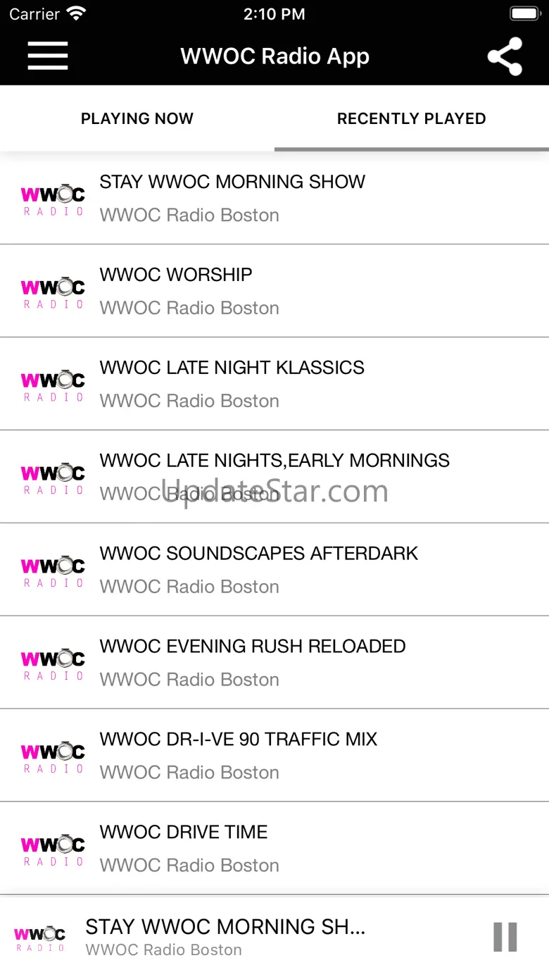 WWOC Radio App 2.0