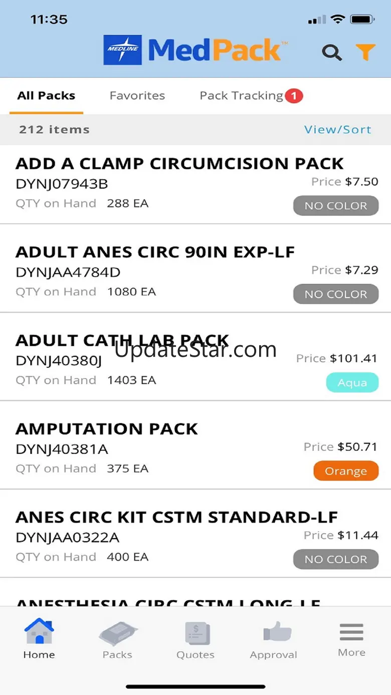 Medline MedPack 1.0.27