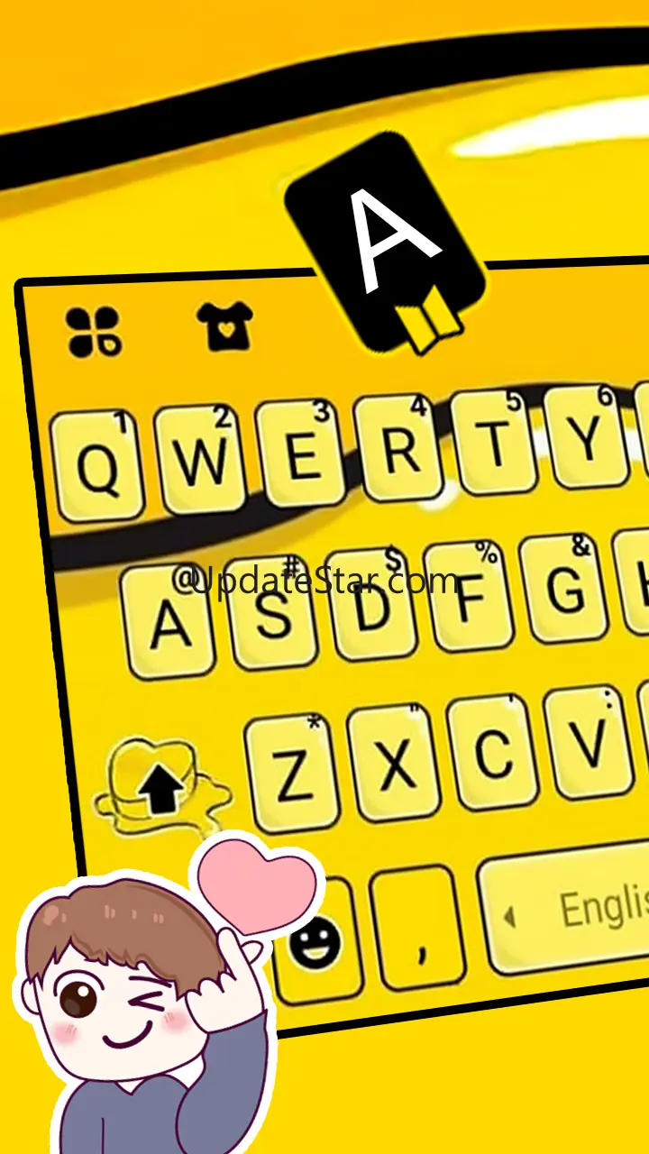 KPop Butter Love Keyboard Back 6.0.1117_8