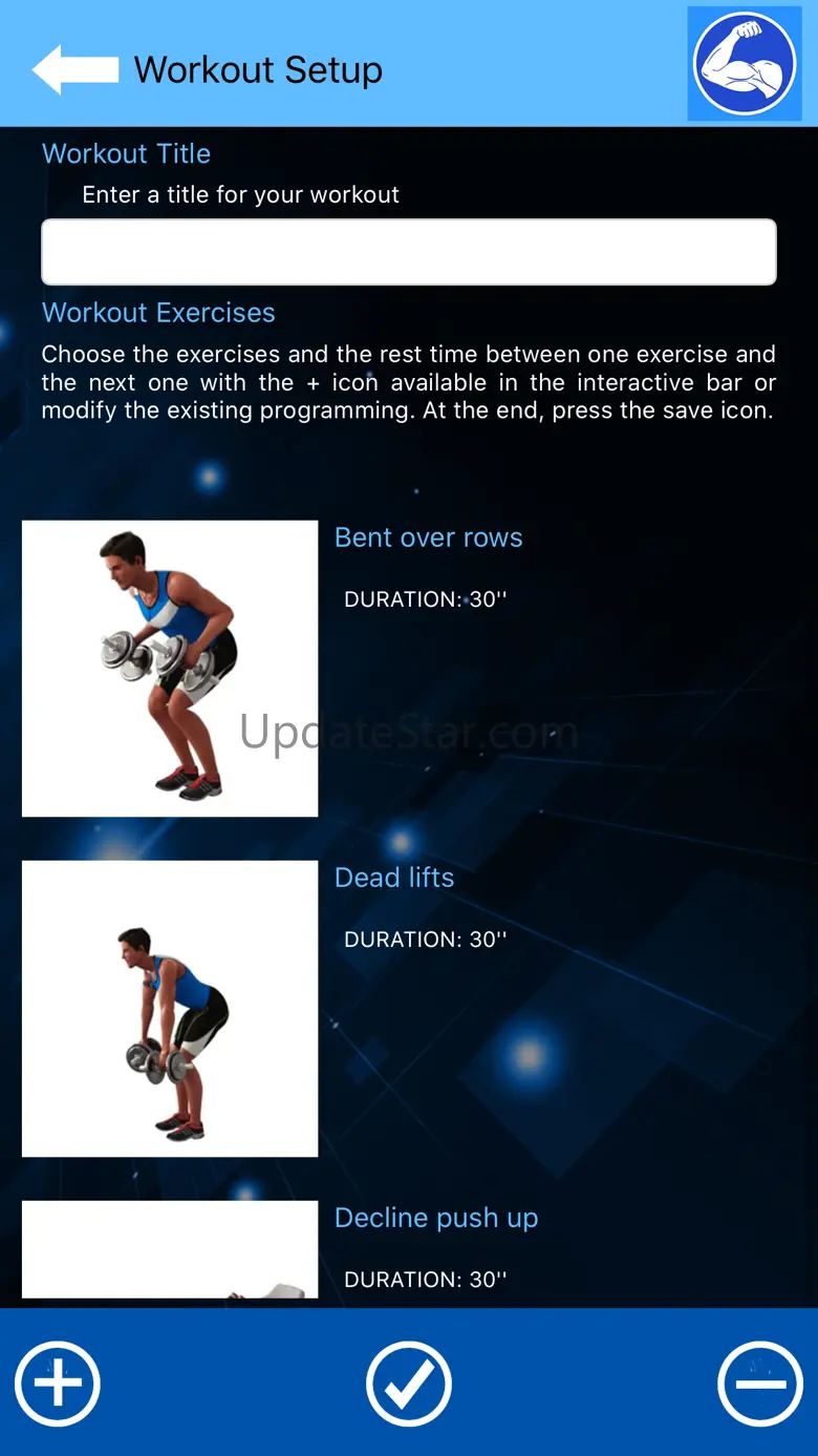 Arm Workout at Home with music 1.0.5