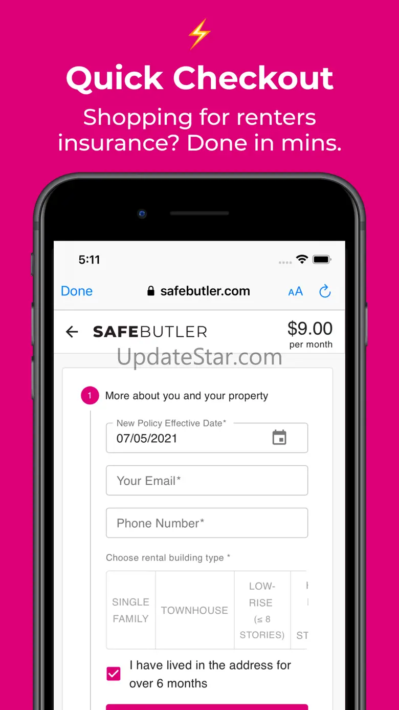 SafeButler - Renters Insurance 2.4