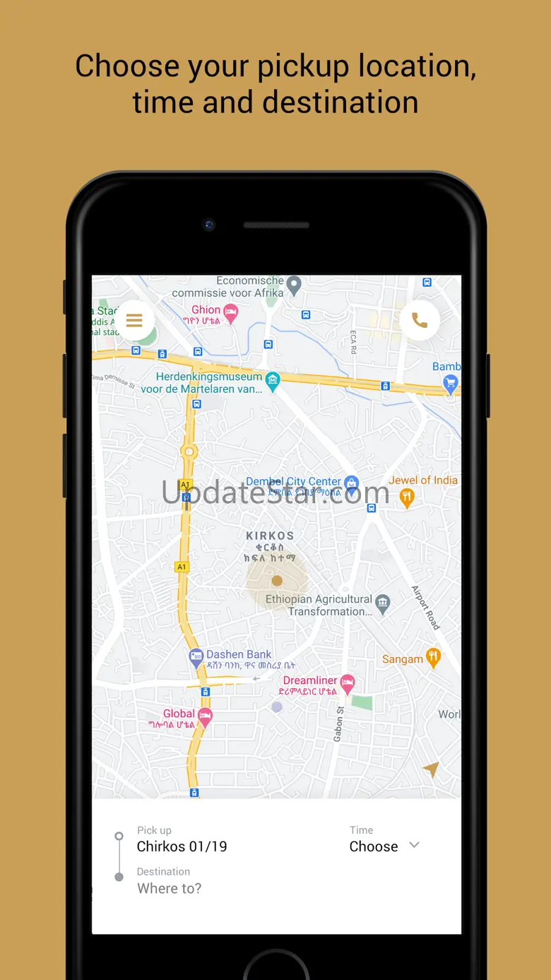 Seregela taxi ride in Ethiopia 4.0.2