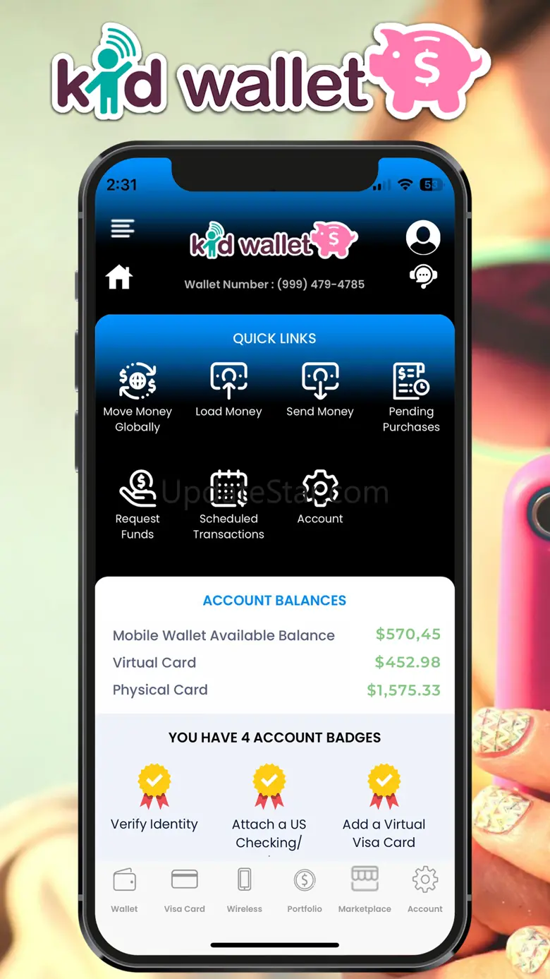 Kid Wallet 8.1