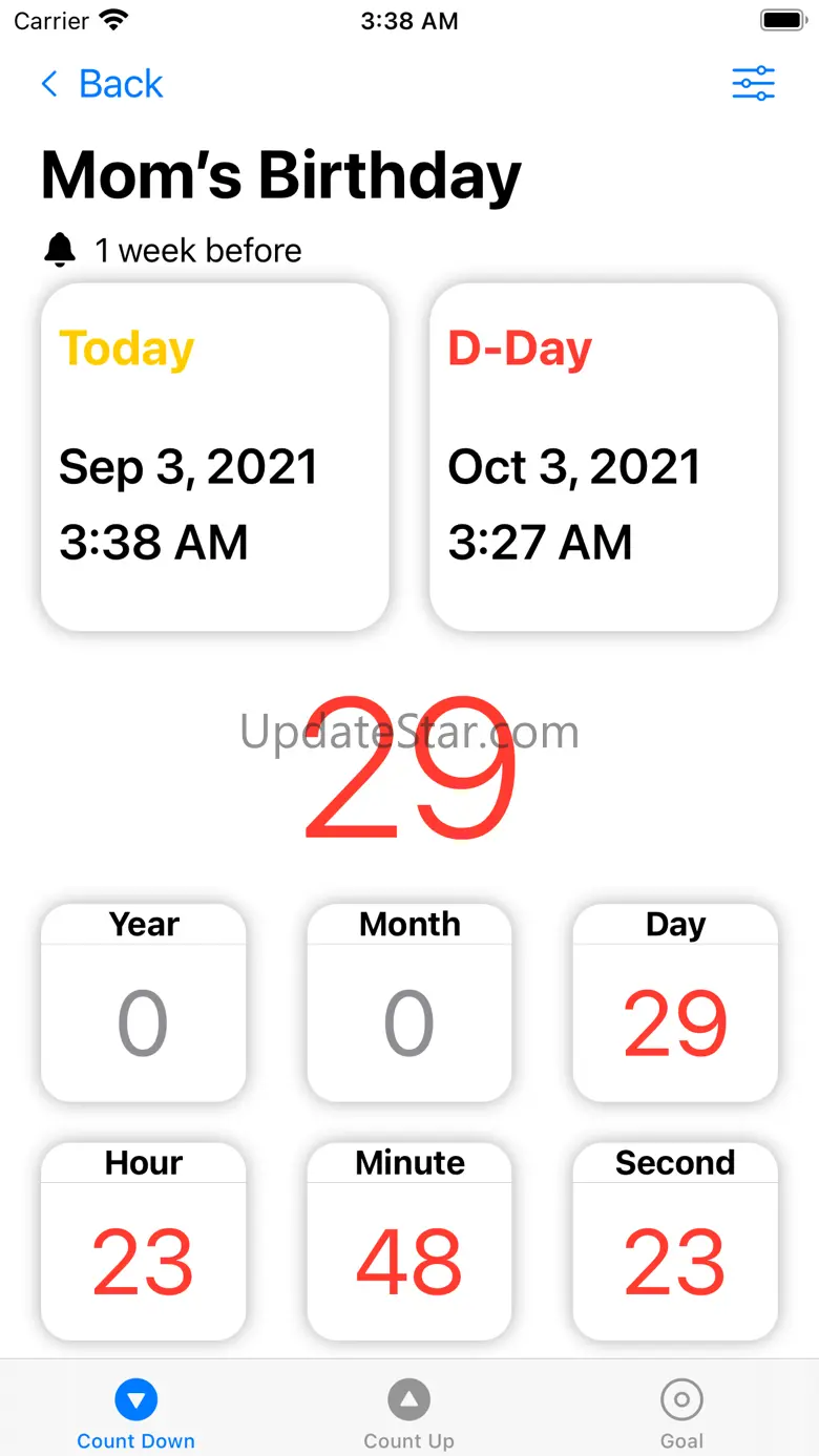 Day Counter : Count Down & Up 1.99.22