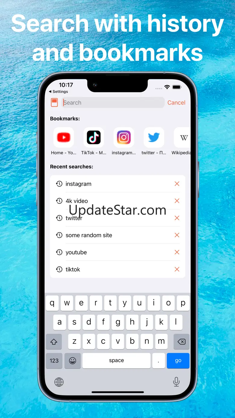 Split web browser screen view 1.4.3