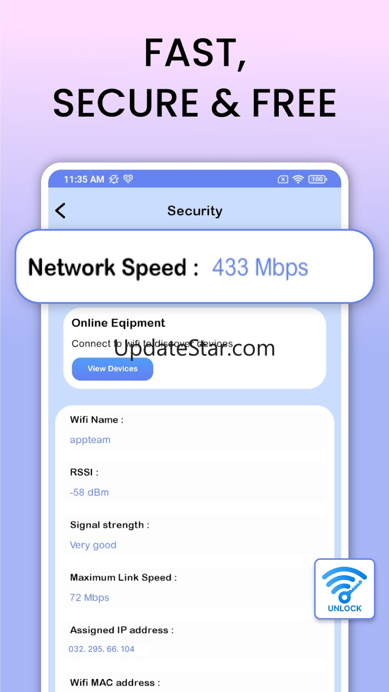 WIFI Unlock : Wi-Fi Connection 10.0