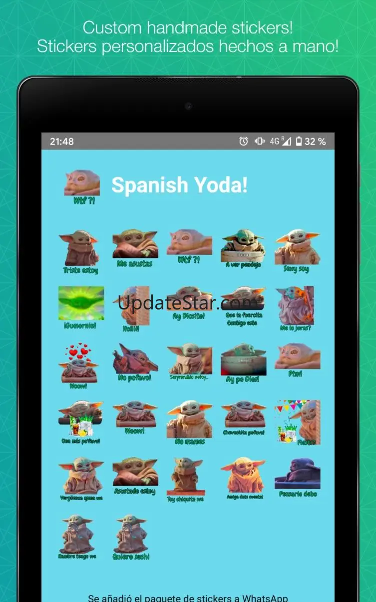 Baby Yoda Stickers 4