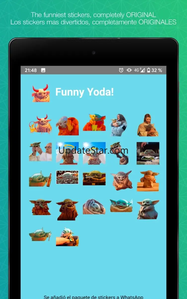 Baby Yoda Stickers 4