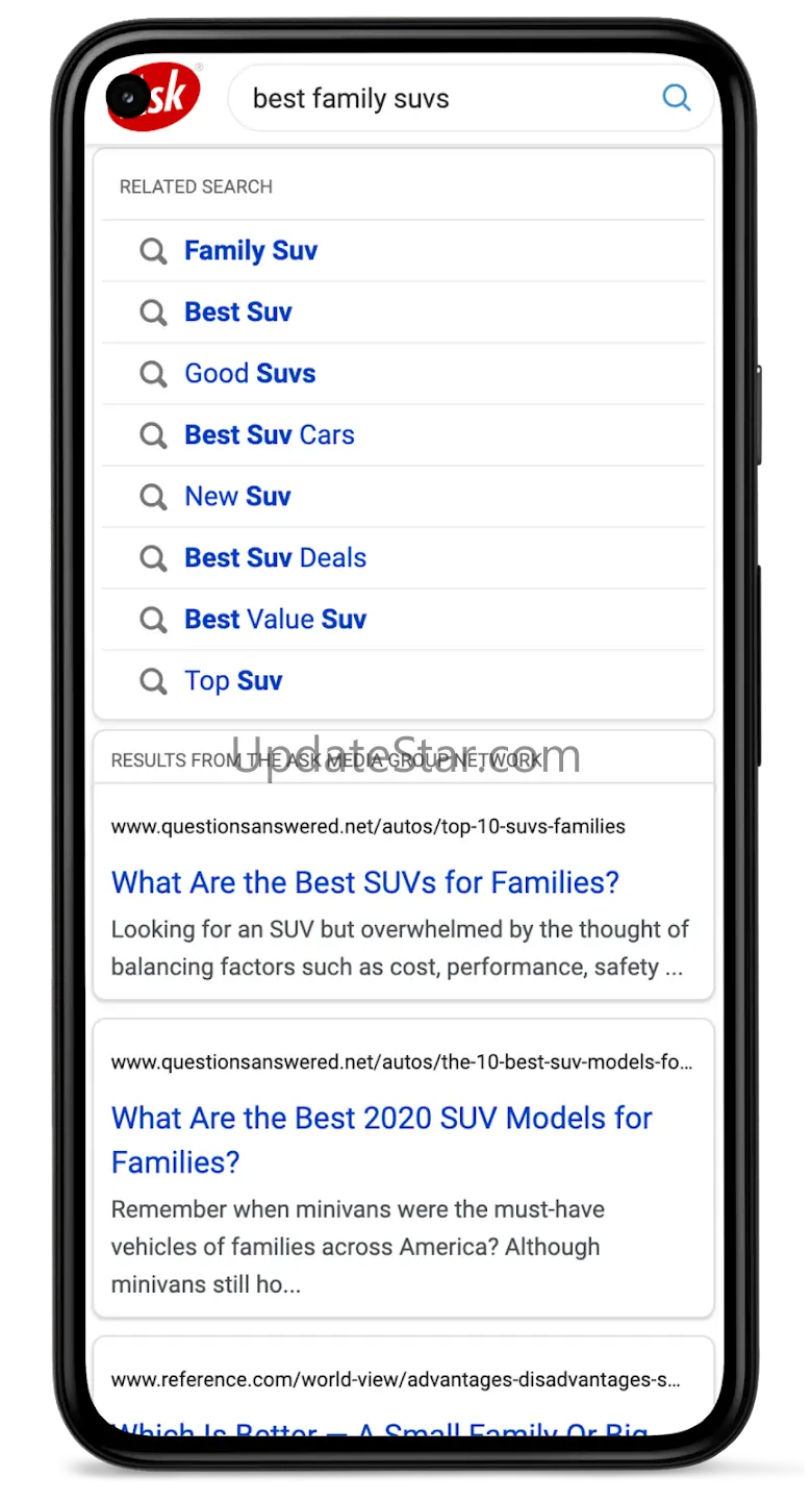 Ask.com Search and Web Browser 1.1.4