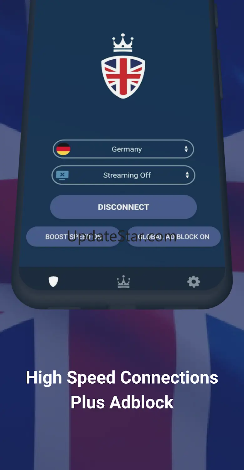 VPN UK: Fast VPN with Adblock 3.909