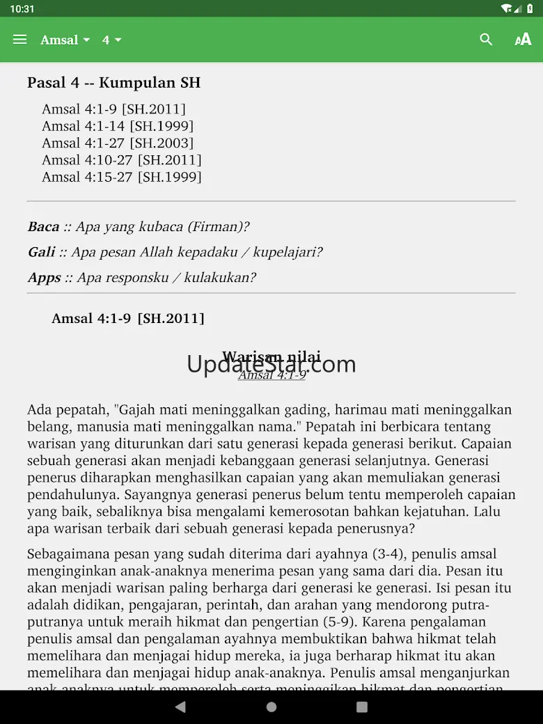 Renungan e-SH/Santapan Harian 2.1.24